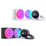 NZXT Kraken Elite 240mm AIO Liquid CPU Cooler with RGB Fans (2)