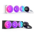 NZXT Kraken Elite 360mm RGB AIO Liquid CPU Cooler with LCD Display