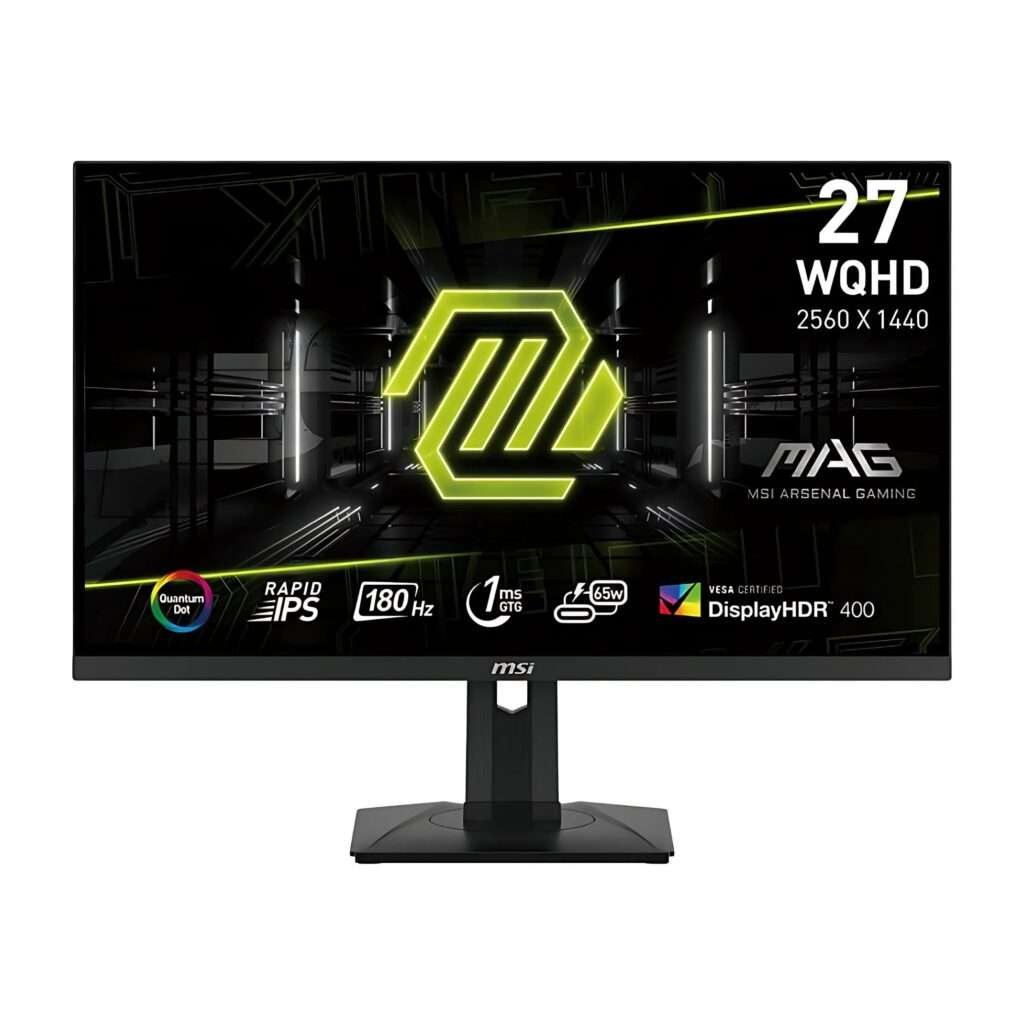 274QRF QD 2K 180Hz 1ms Curved Gaming Monitor – Ultra-Responsive QHD Display with Quantum Dot Technology 1