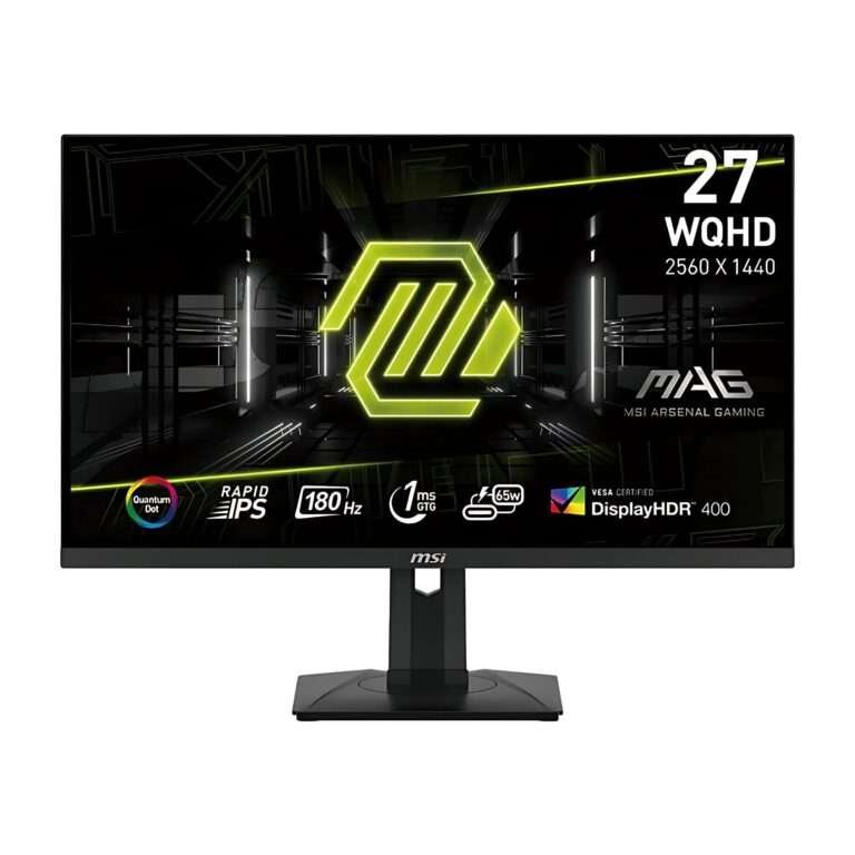 274QRF QD 2K 180Hz 1ms Curved Gaming Monitor – Ultra-Responsive QHD Display with Quantum Dot Technology 1
