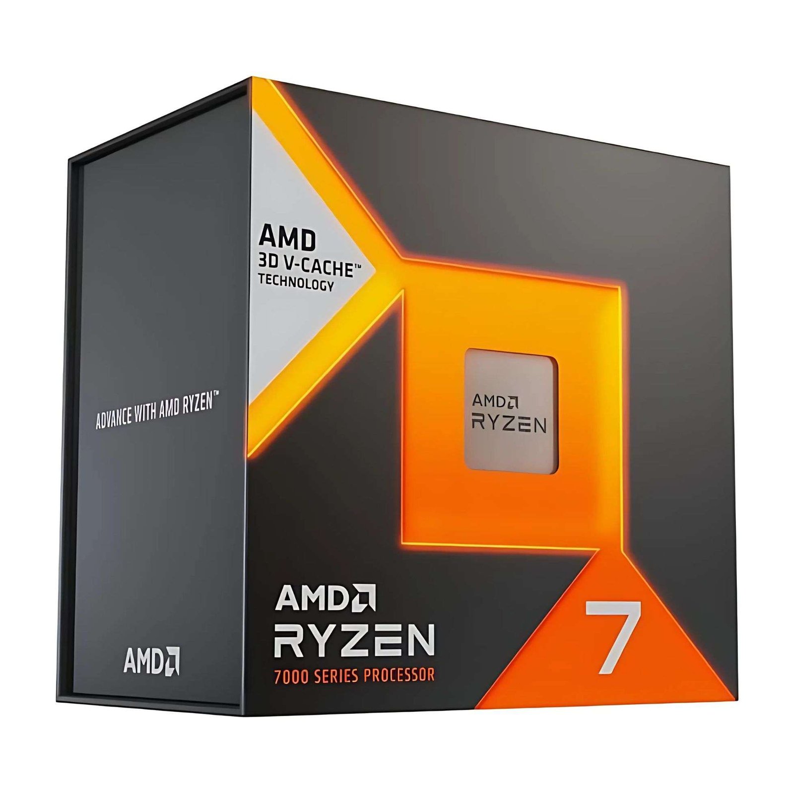 AMD Ryzen 7 7800X3D Desktop Processor – 8-Core, 4.4 GHz with Game-Changing 3D V-Cache Technology 3
