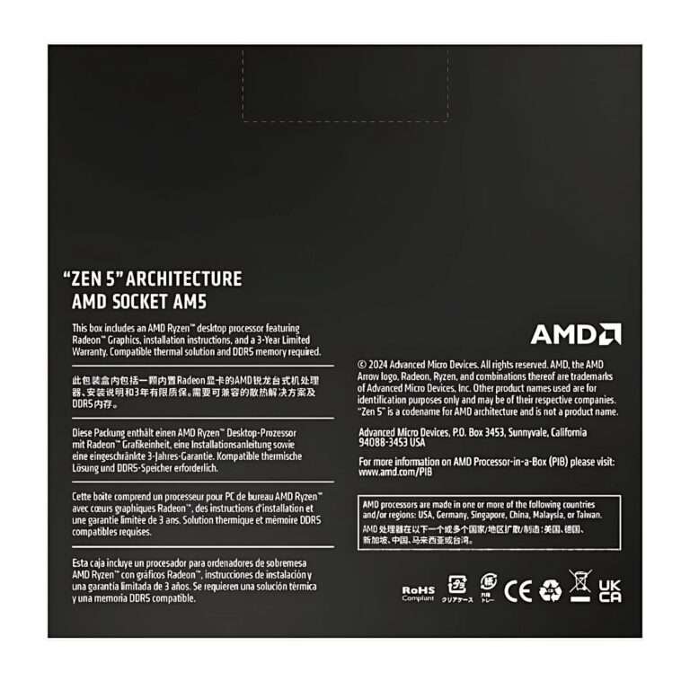 AMD Ryzen 9 9950X Desktop Processor – 16 Cores, 32 Threads for Elite Performance 4