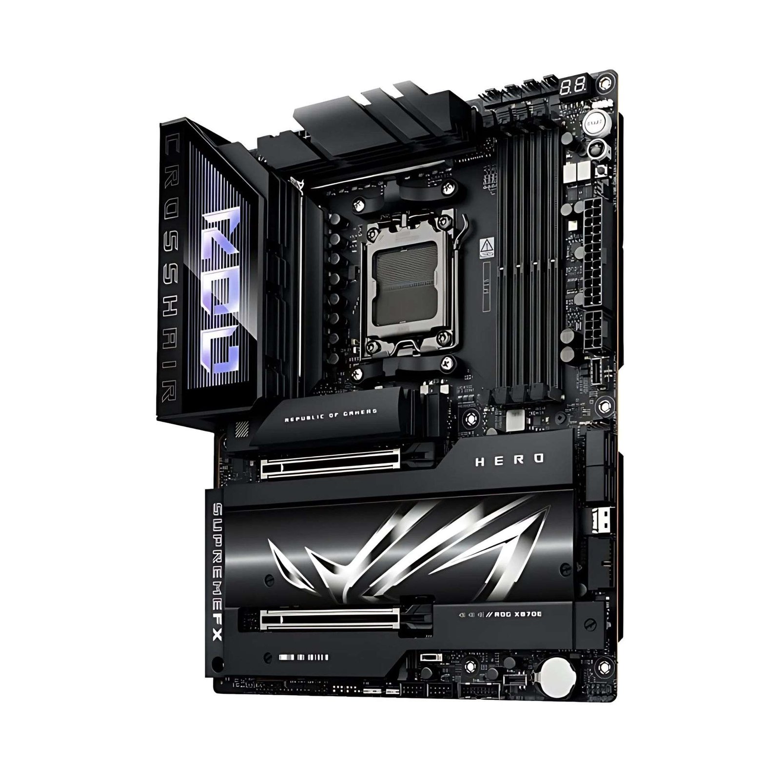 ASUS ROG Crosshair X870 Hero – Elite Gaming Motherboard with Cutting-Edge Performance and ROG Reliability 3