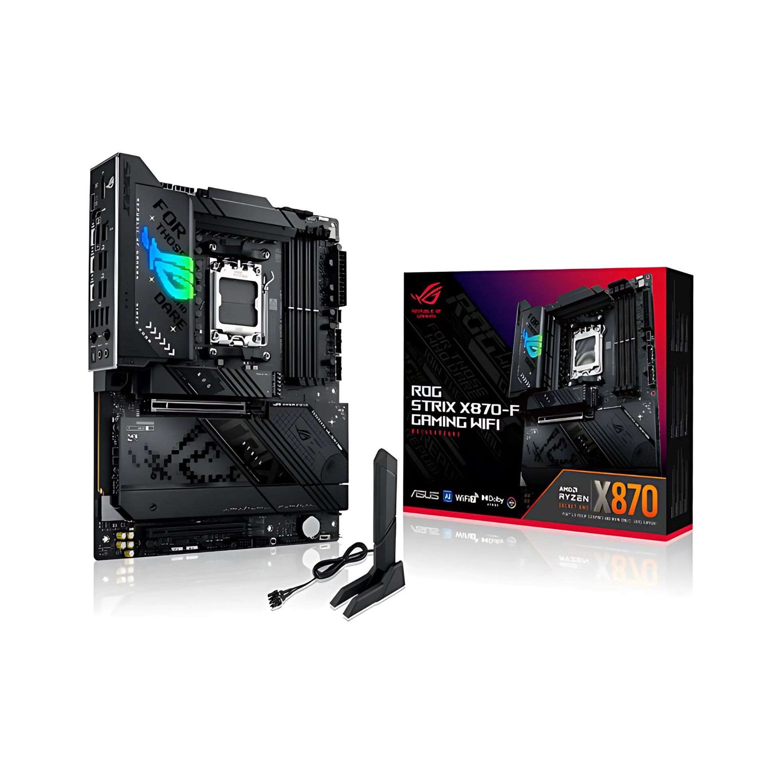 ASUS ROG Strix X870-F Gaming WiFi – Premium Gaming Motherboard with WiFi 6 and Advanced Performance Features 1