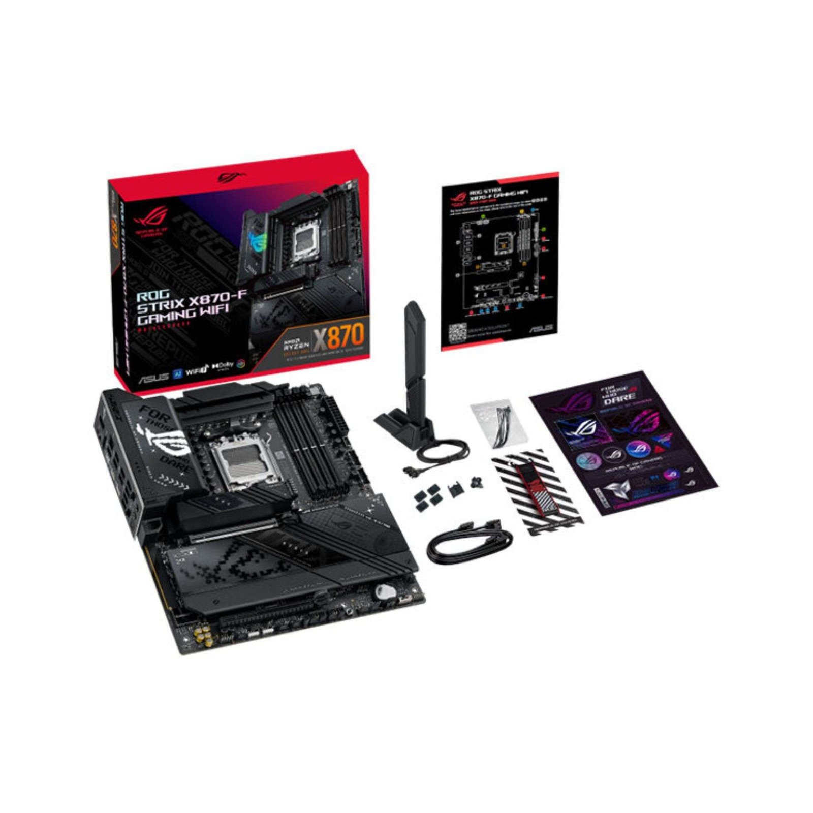ASUS ROG Strix X870-F Gaming WiFi – Premium Gaming Motherboard with WiFi 6 and Advanced Performance Features 4