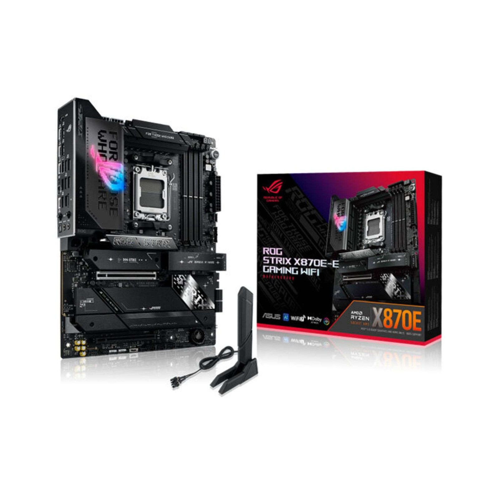 ASUS ROG Strix X870E-E Gaming WiFi – High-Performance Motherboard for Gamers and Enthusiasts 1