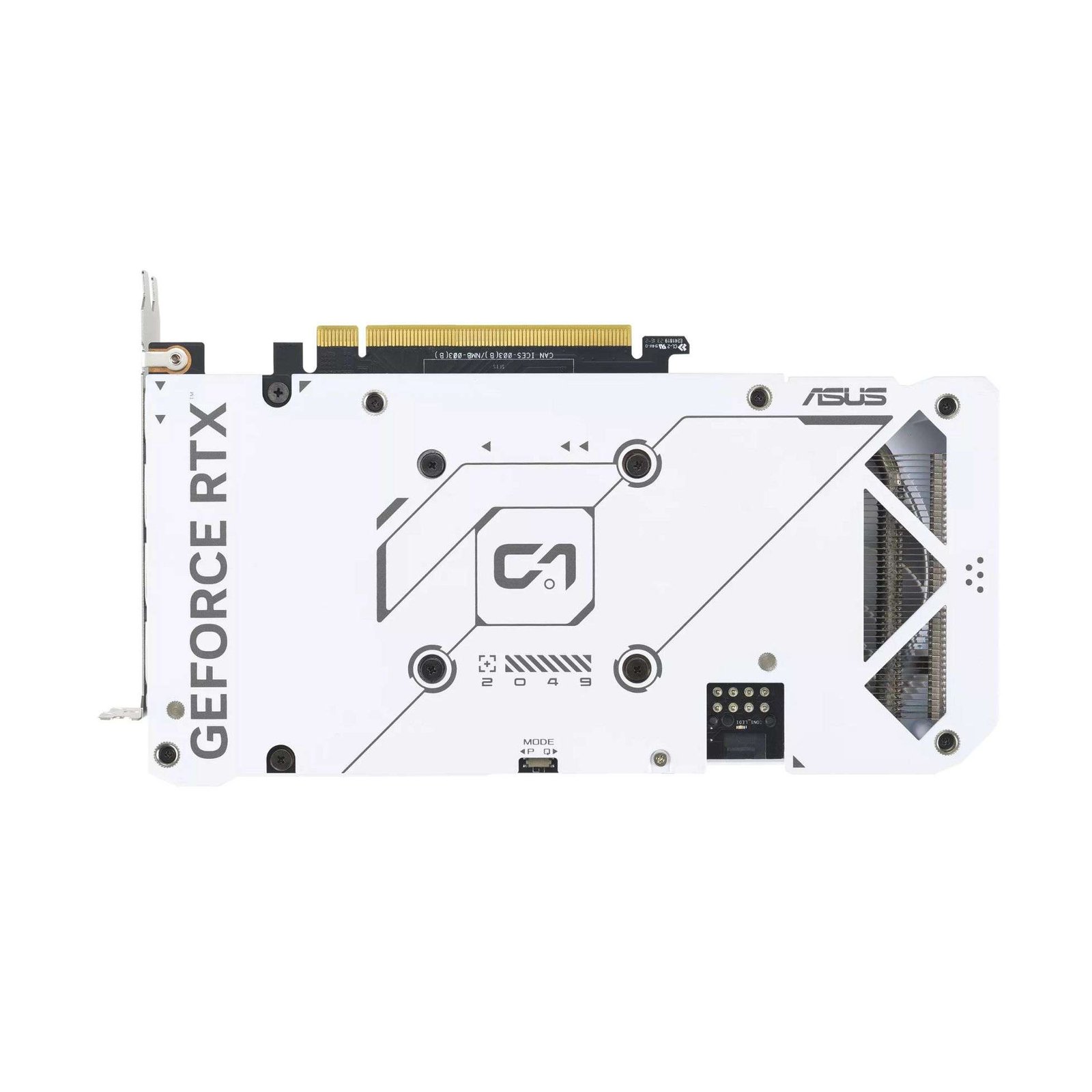 ASUS RTX 4060 DUAL WHITE 8GB Graphics Card 3