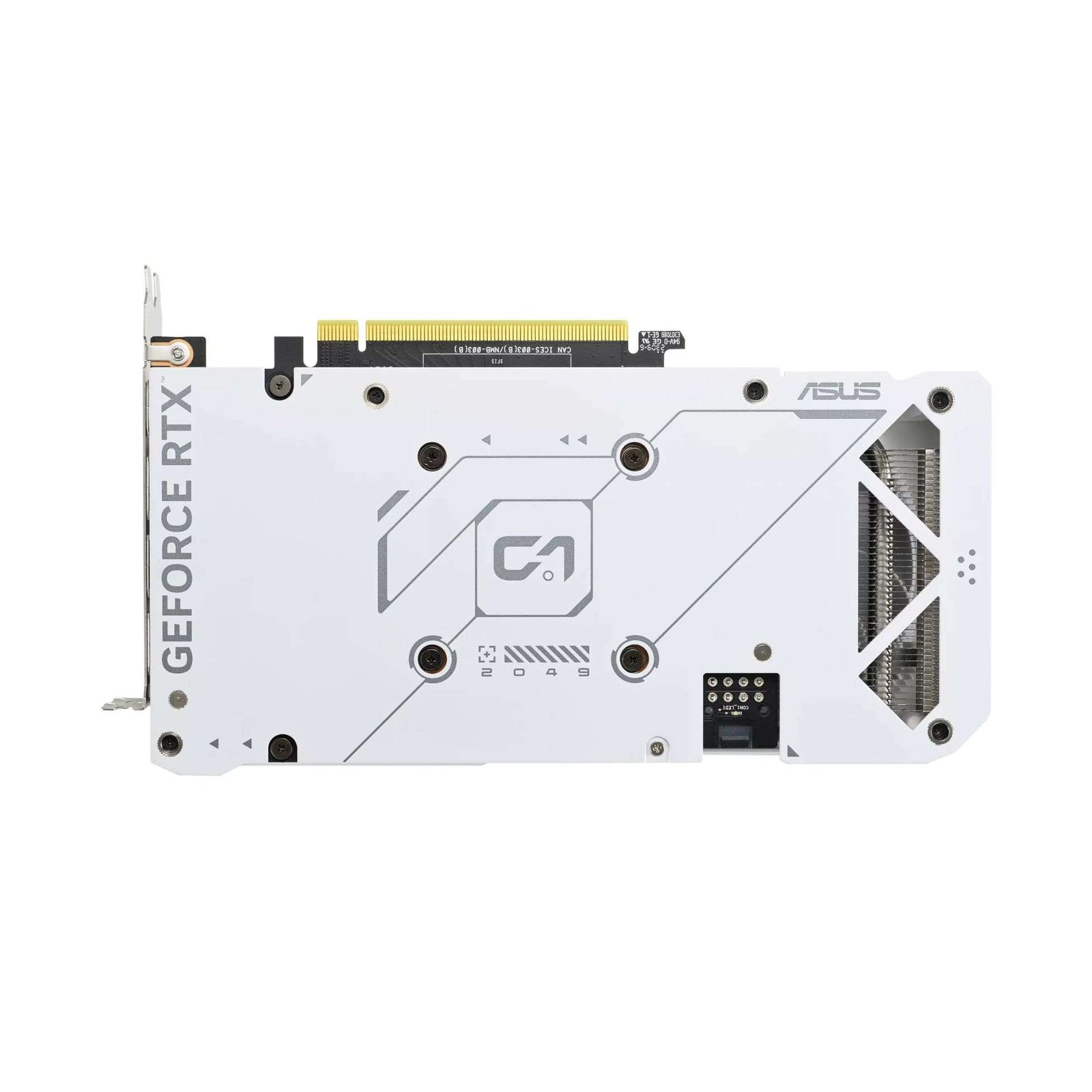 ASUS RTX 4060 Ti DUAL WHITE 8GB Graphics Card 3