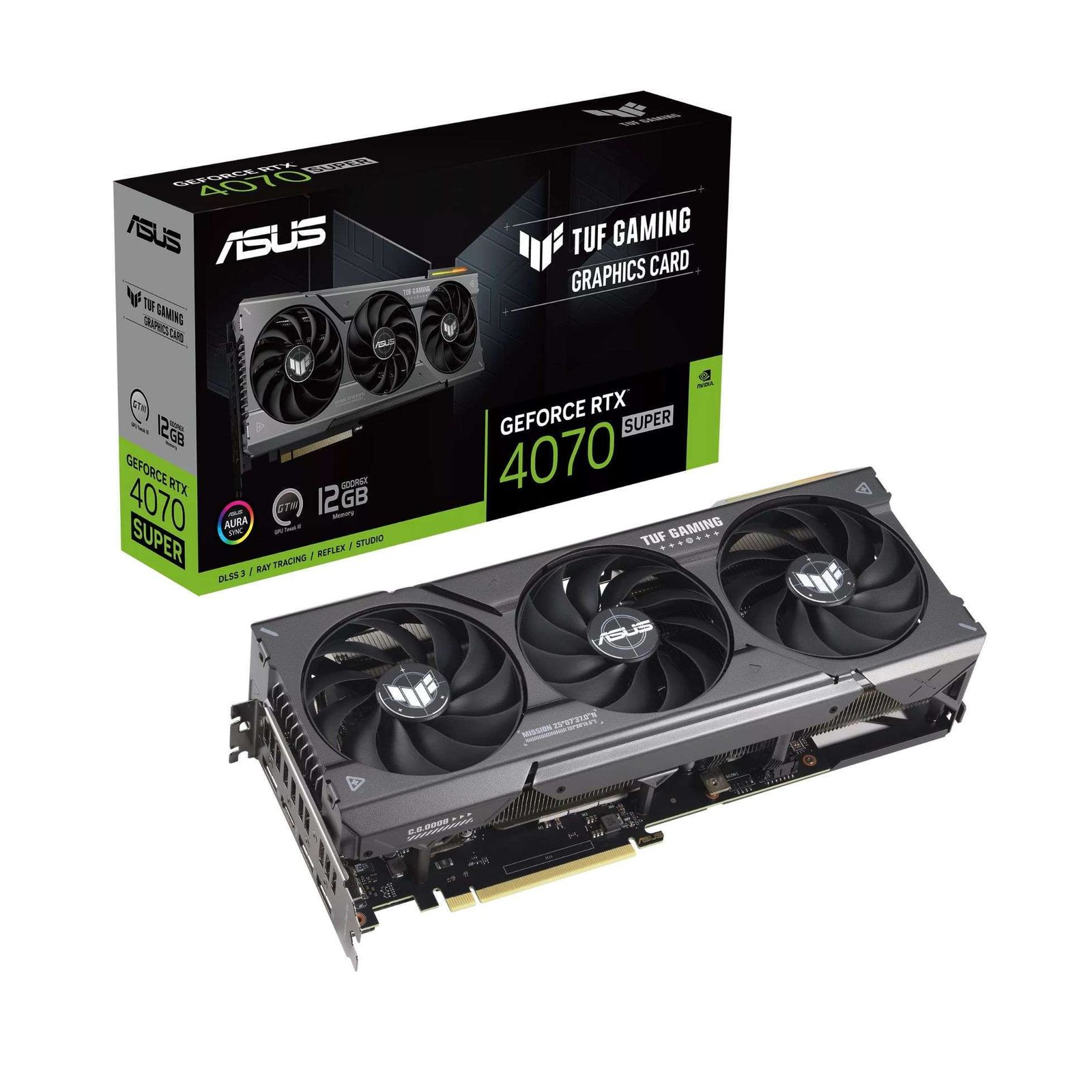 ASUS TUF Gaming GeForce RTX™ 4070 SUPER 12GB Graphics Card 1