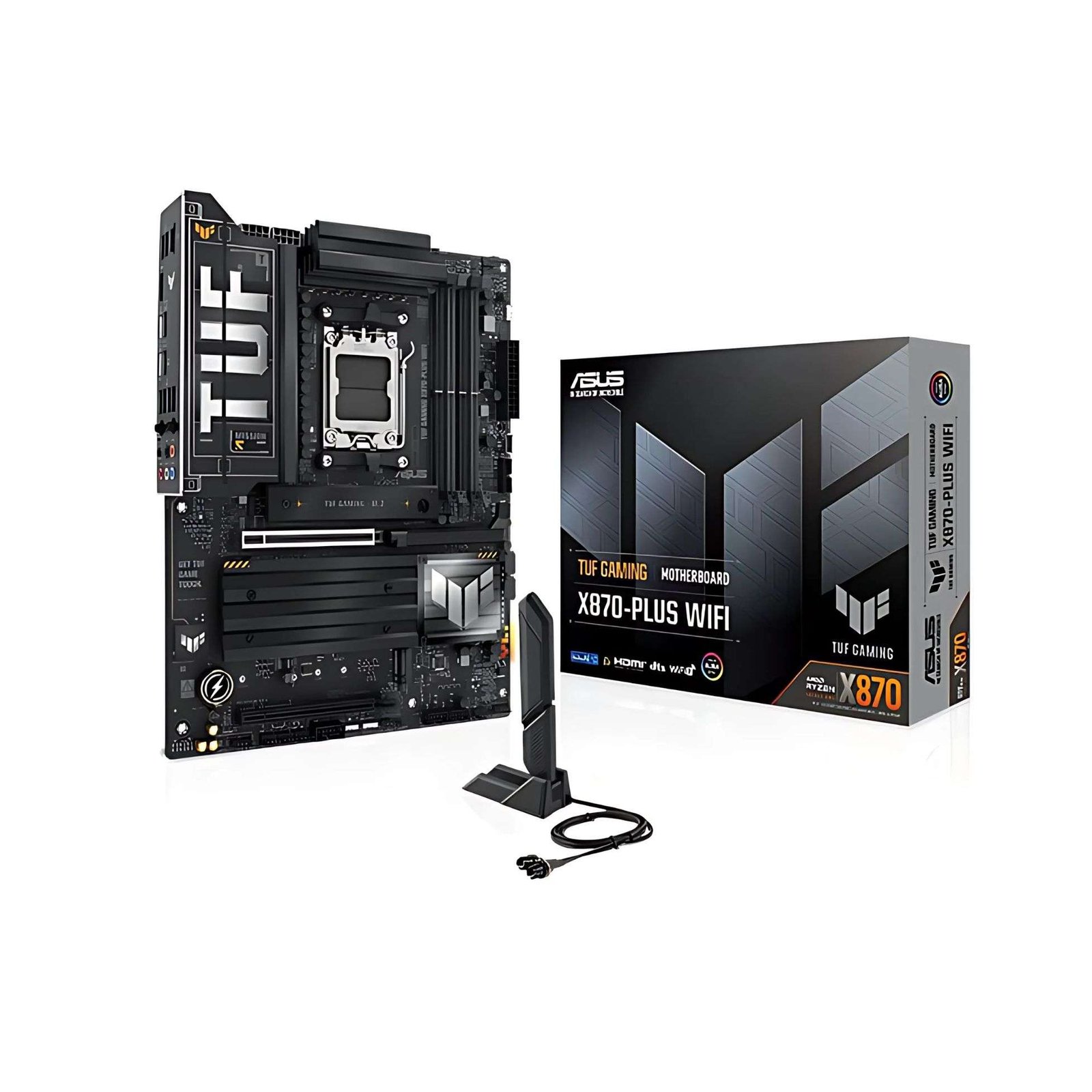 ASUS TUF Gaming X870-PLUS WiFi – Durable and High-Performance Motherboard for Gamers and Creators 1