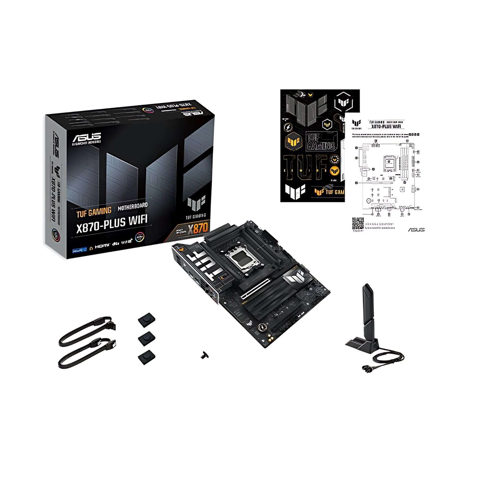 ASUS TUF Gaming X870-PLUS WiFi – Durable and High-Performance Motherboard for Gamers and Creators 4