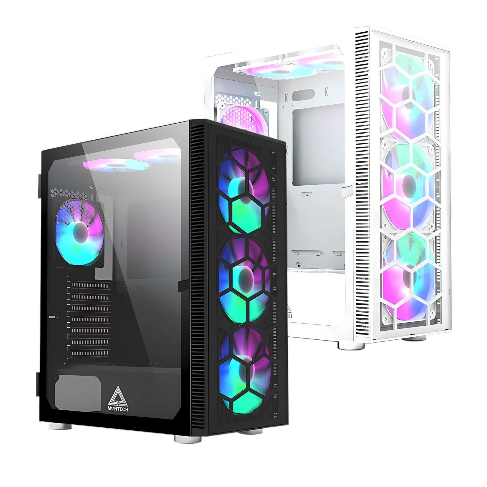 CASE MONTECH X3 6FANS GLASS