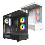 Montech XR ATX Mid-Tower Case – Sleek Design with Enhanced Cooling and RGB Lighting