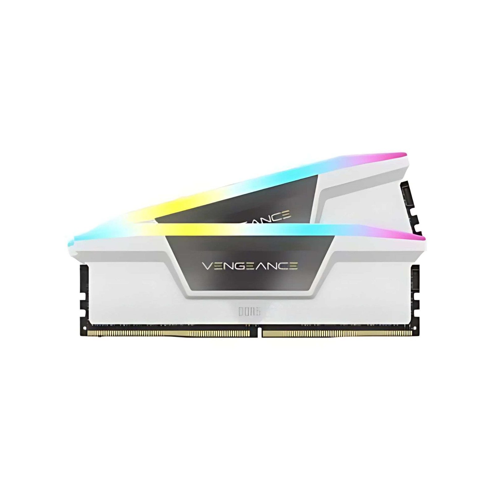 Corsair Vengeance RGB DDR5 32GB (2x16GB) 6000MHz – White Edition – Speed and Style in Pure White 1