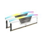 Corsair Vengeance RGB DDR5 32GB (2x16GB) 6000MHz – White Edition – Speed and Style in Pure White 2
