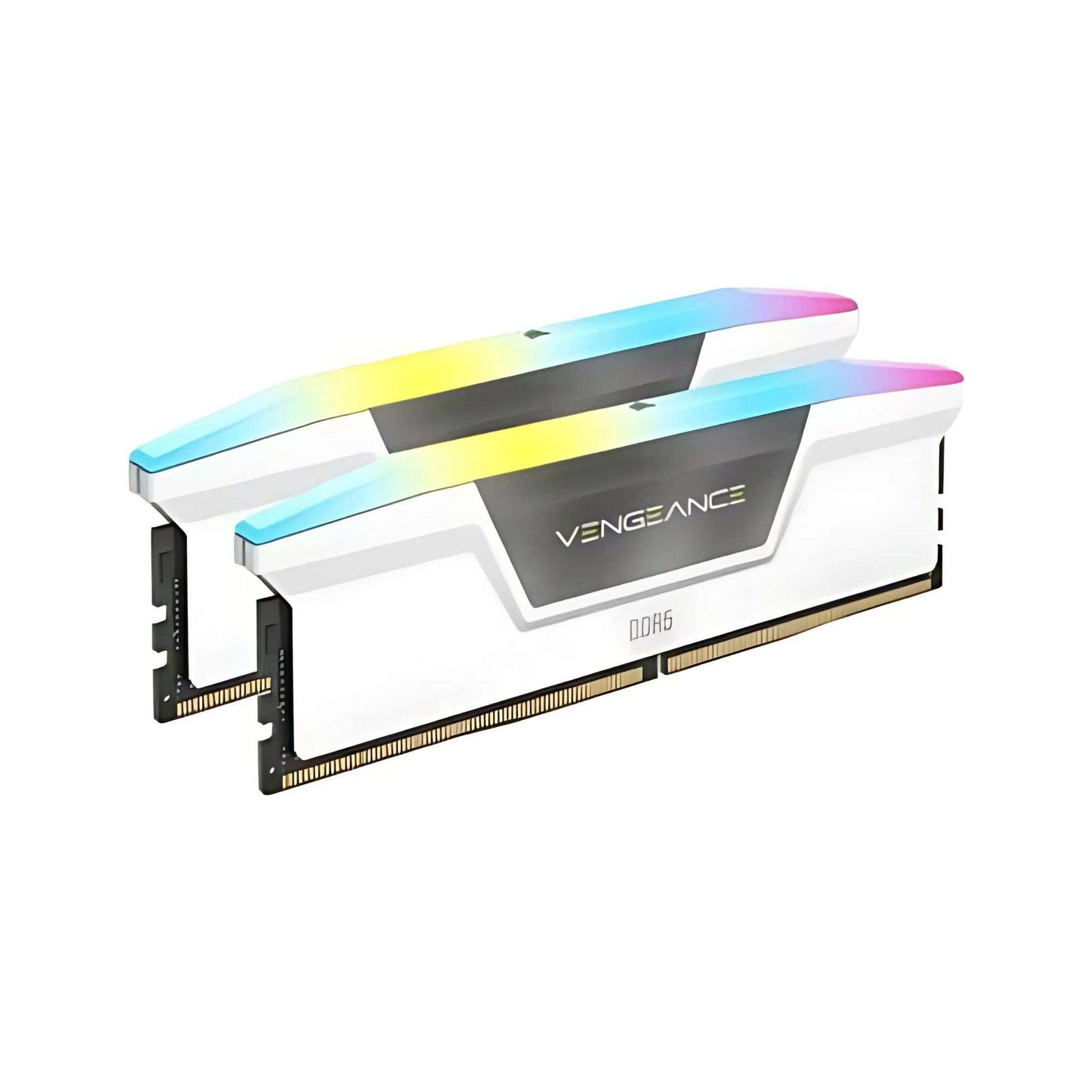 Corsair Vengeance RGB DDR5 32GB (2x16GB) 6000MHz – White Edition – Speed and Style in Pure White 2