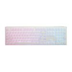 Ducky One 3 Classic White 100% Full-Size Keyboard – Arabic Layout, Cherry MX Blue Switches 1