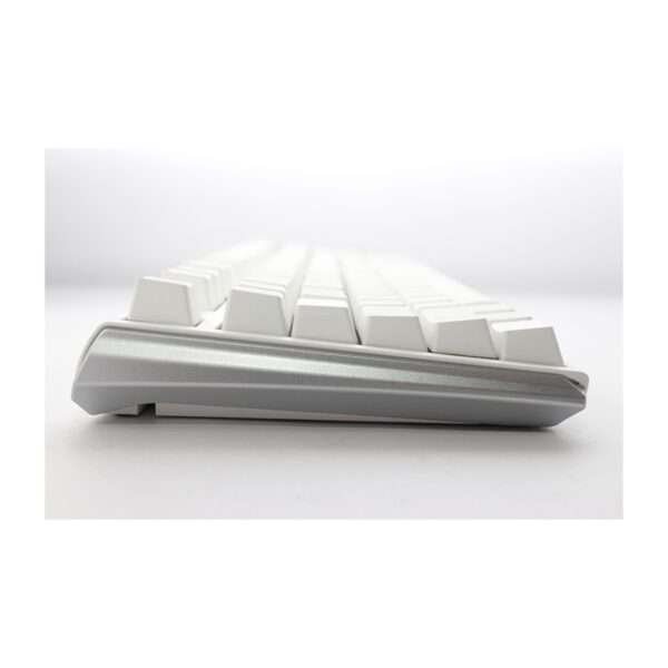 Ducky One 3 Classic White 100% Full-Size Keyboard – Arabic Layout, Cherry MX Blue Switches 3