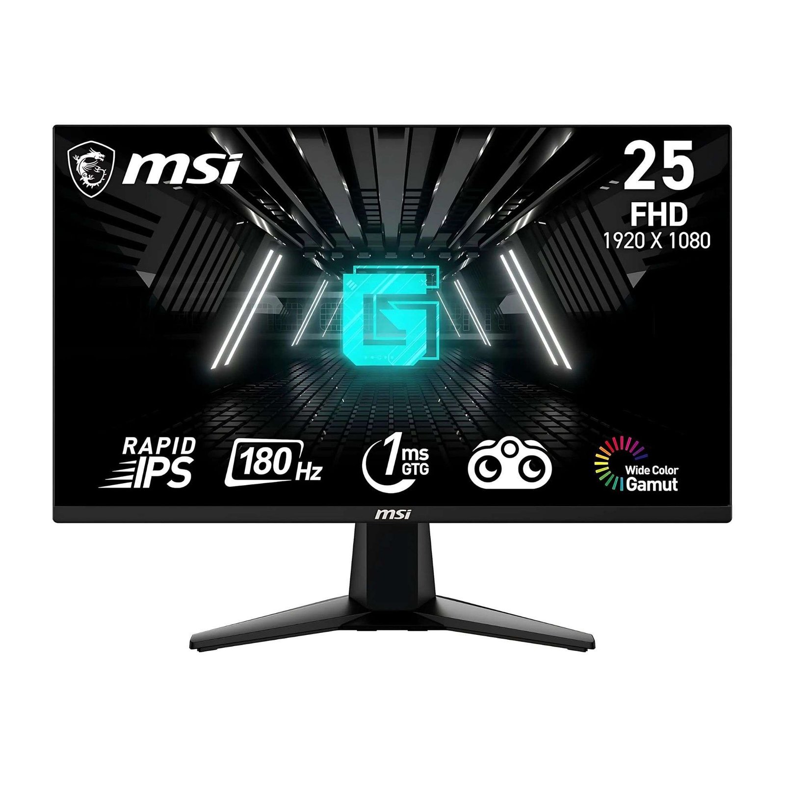 G255F 180Hz FHD Gaming Monitor – Compact 24.5-Inch Display with Ultra-Smooth Performance 1