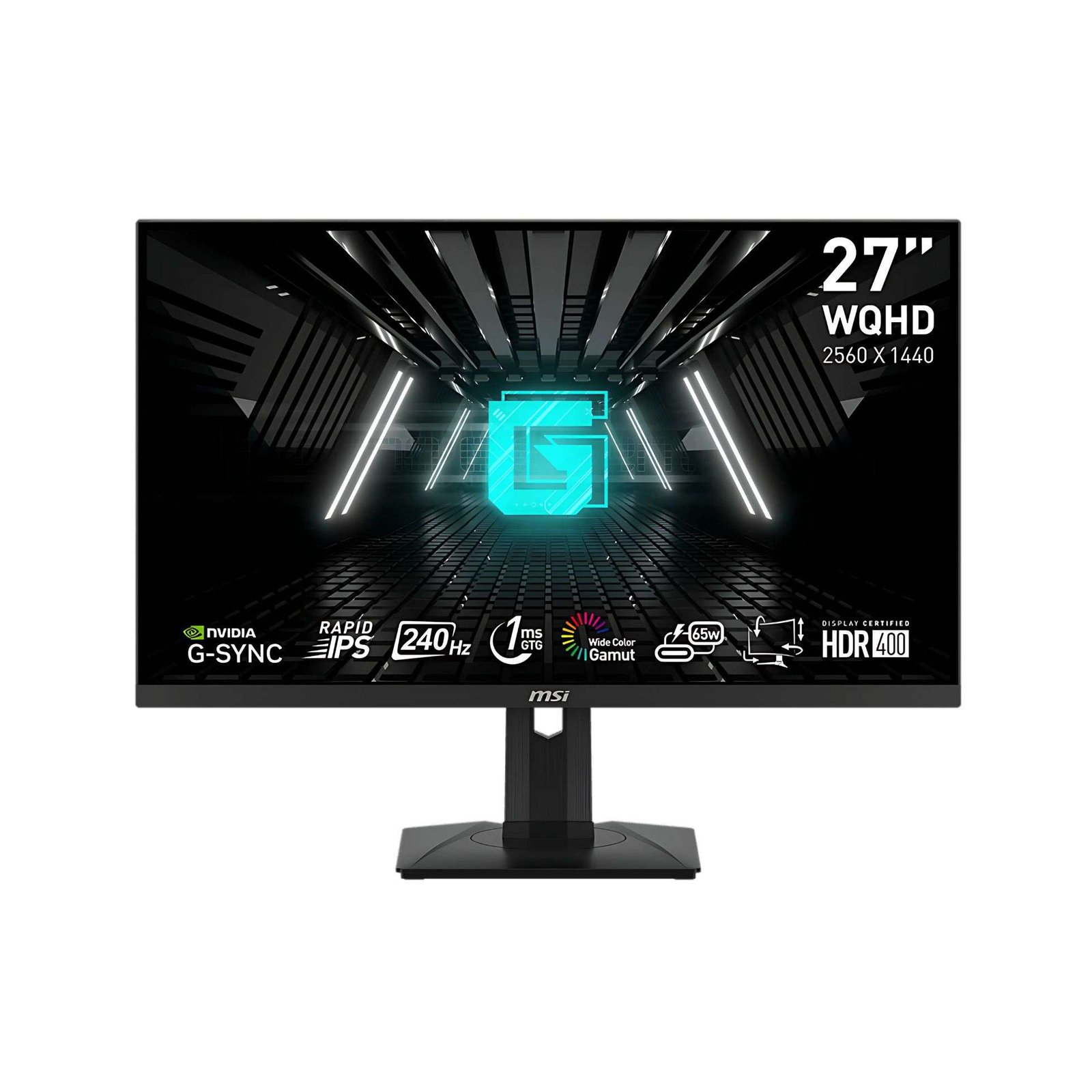 G274QPX WQHD IPS 240Hz 1ms Gaming Monitor – Premium 27-Inch 2K Display with Ultra-Fast Performance 1