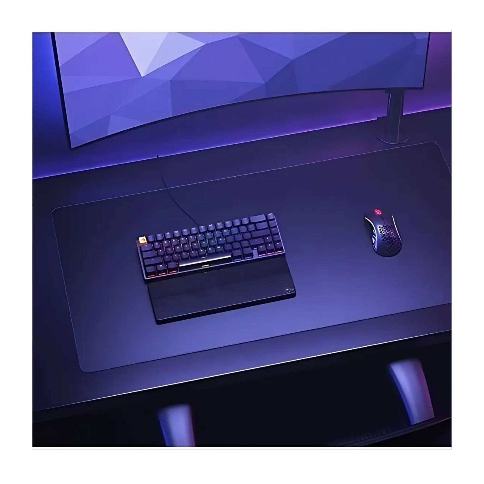 Glorious XXL Black Stealth Mousepad - Extra Large Gaming Mouse Mat 5
