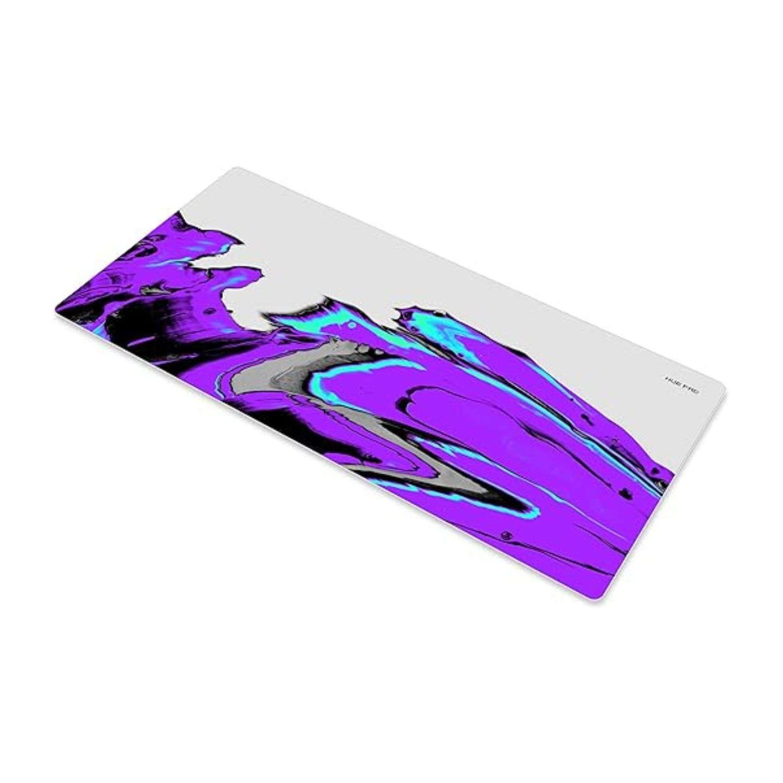 HuePad Nebula Series – Premium HYDRAGLIDE™ Fabric Gaming Mousepad, XL Desk with Carry Case (90x40cm, Winds of Neptune, Cold) 2