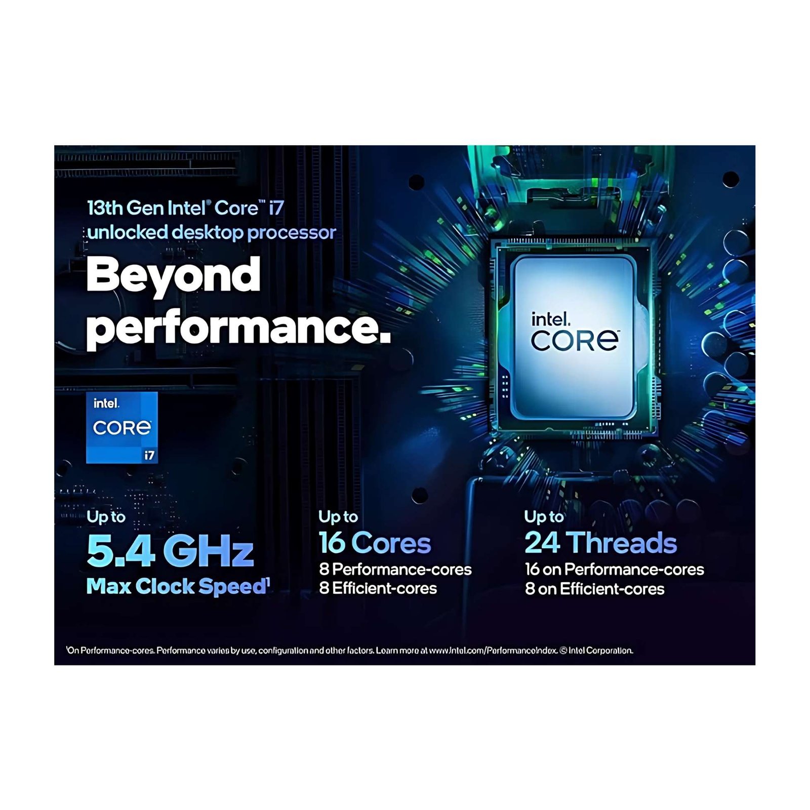 Intel Core i7-13700K Desktop Processor – 13th Gen, Unlocked 16-Core Power 3