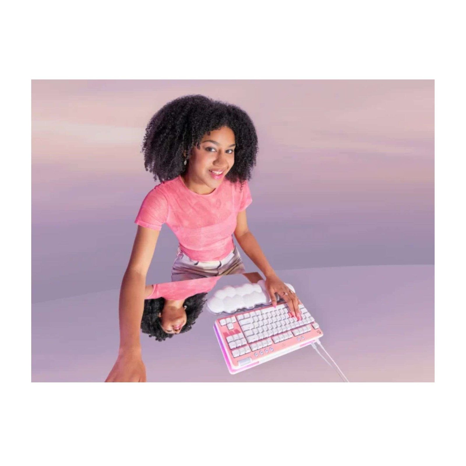 KB Logitech G713 White Mechanical Gaming Keyboard 3