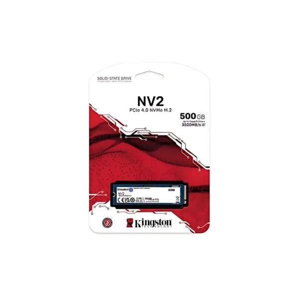 Kingston 500GB M.2 NVMe SSD (PCIe 4.0) 3
