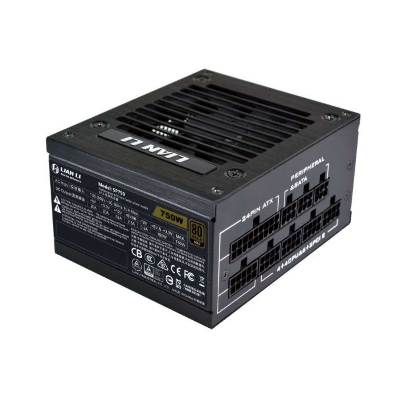 Lian Li SP750 Gold 750W SFX Power Supply Unit (PSU) 4
