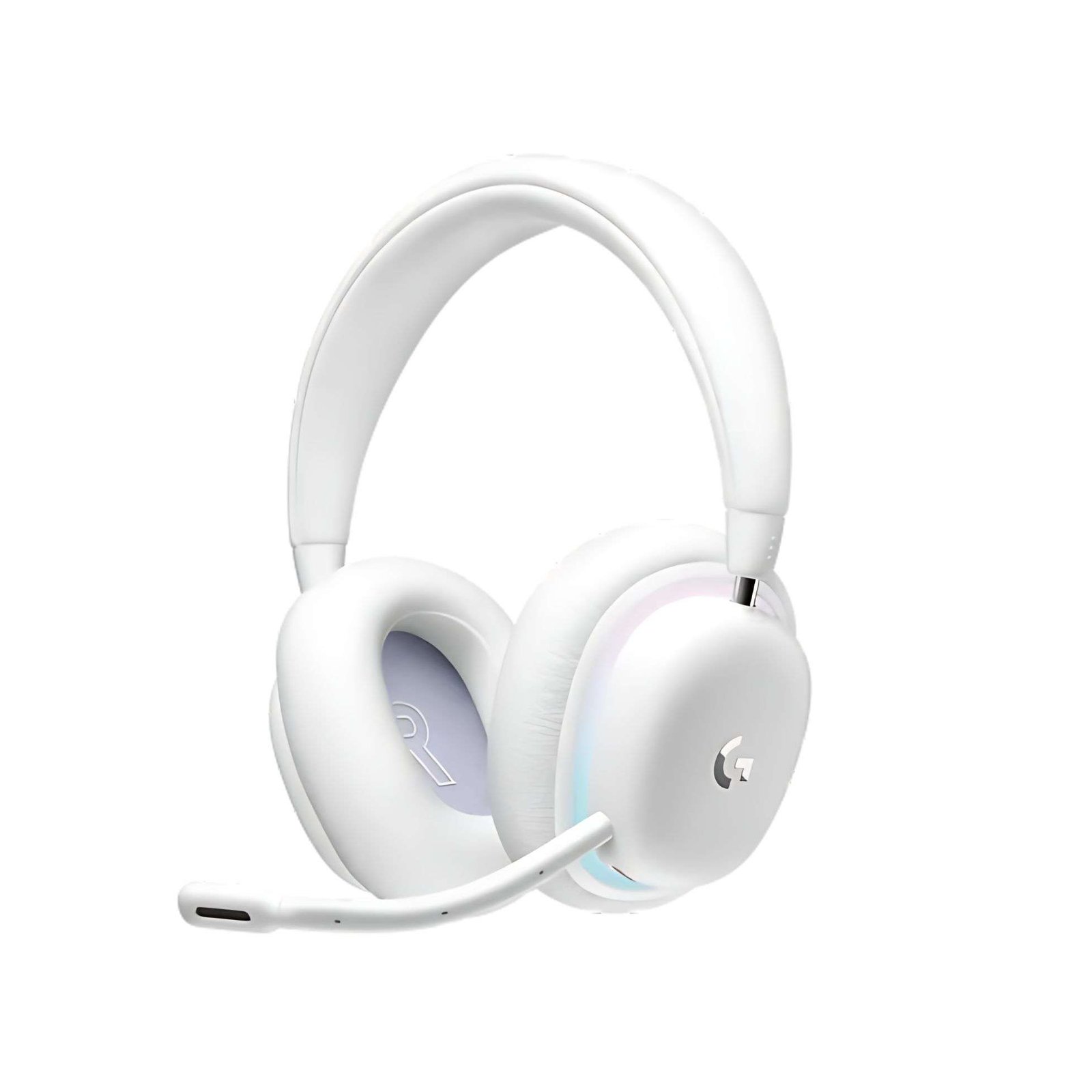 Logitech G735 Wireless Gaming Headset – White, Sleek Design with Premium Sound and RGB Lighting 1