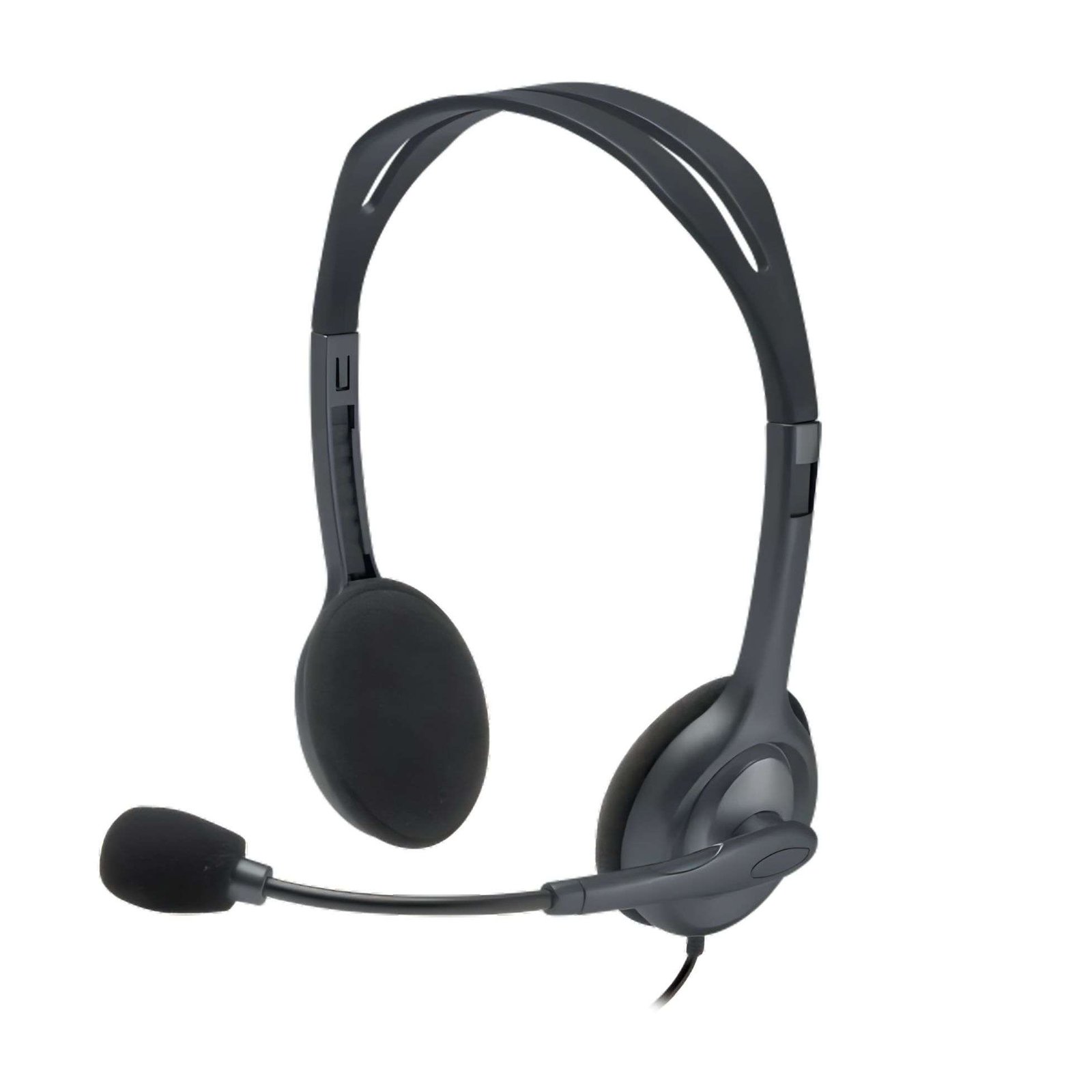 Logitech H111 Wired Stereo Headset – Clear Audio and Comfortable Design for Everyday Use 1