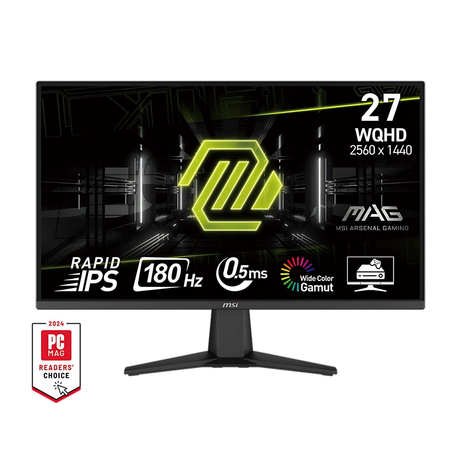 MAG 275QF 2K 180Hz 0.5ms IPS Gaming Monitor – Precision, Speed, and Vibrant Performance 1
