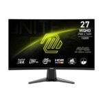MPG 27CQ6F 2K 180Hz 0.5ms Curved Gaming Monitor – Ultra-Smooth Performance and Immersive Experience 1