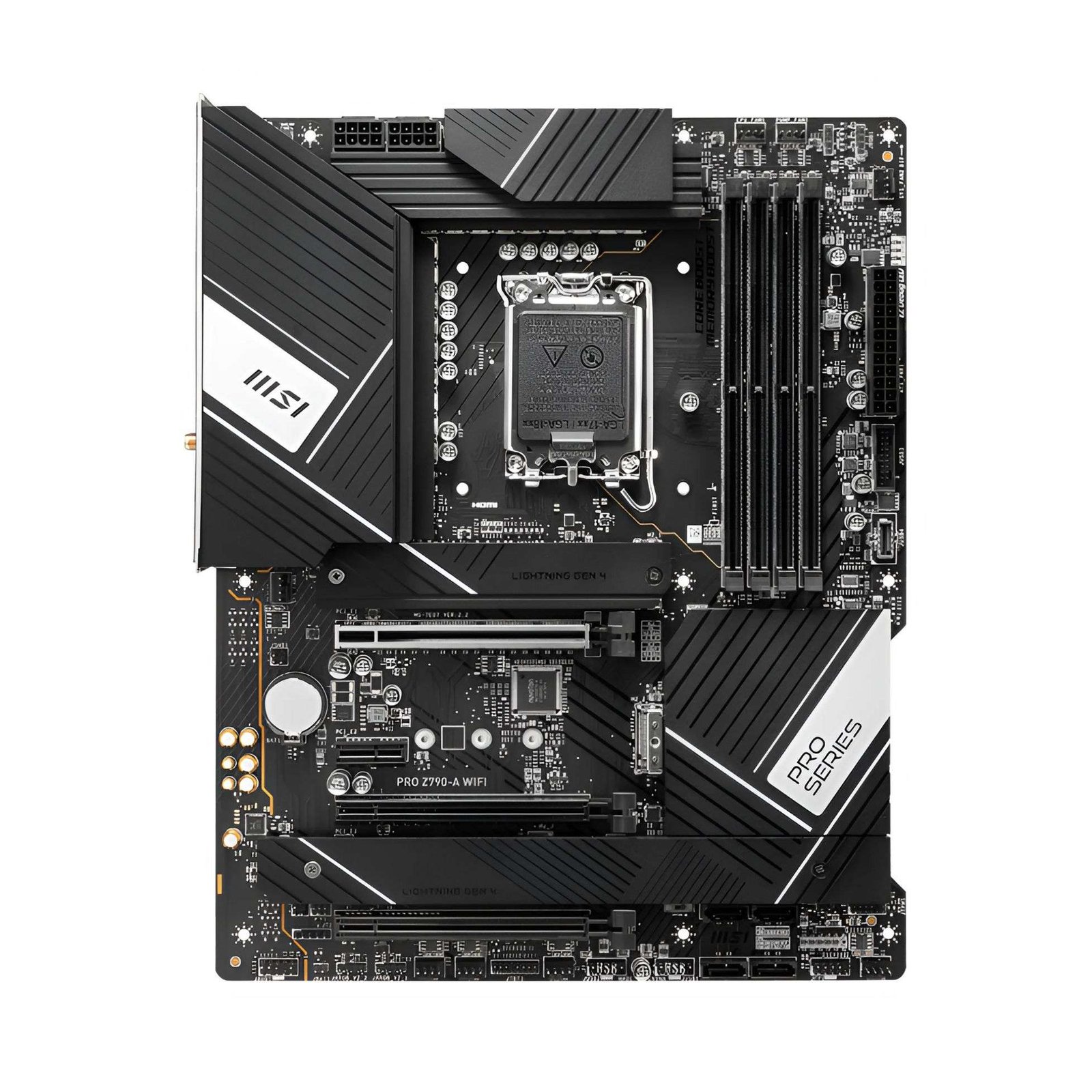 MSI PRO Z790-A WiFi DDR5 ATX Motherboard – High-Performance Platform for Intel 12th13th Gen CPUs 5