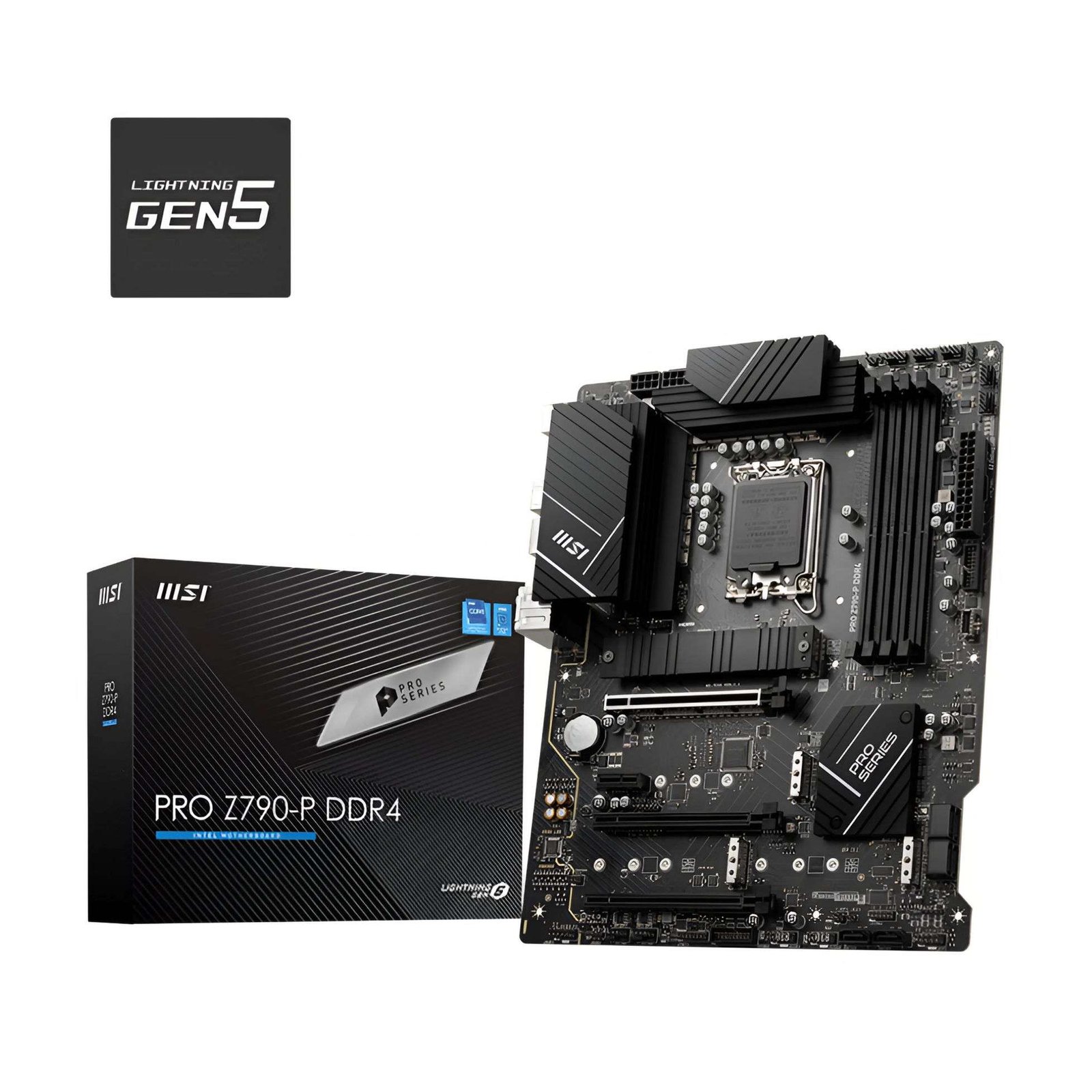 MSI PRO Z790-P PRO WiFi DDR5 ATX Motherboard – Advanced Performance with Wireless Connectivity for Intel 12th13th Gen CPUs 4