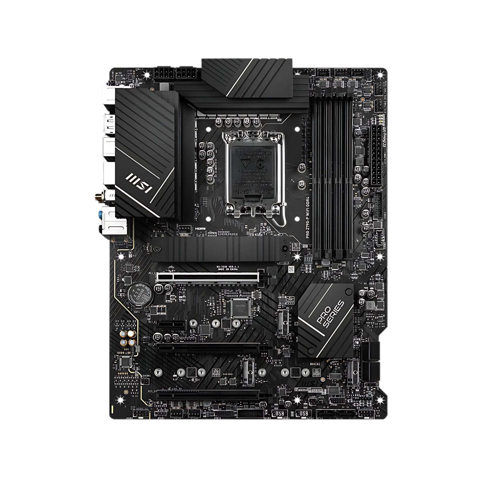 MSI PRO Z790-P WiFi DDR4 ATX Motherboard – Reliable Wireless Connectivity and Performance for Intel 12th13th Gen CPUs 4