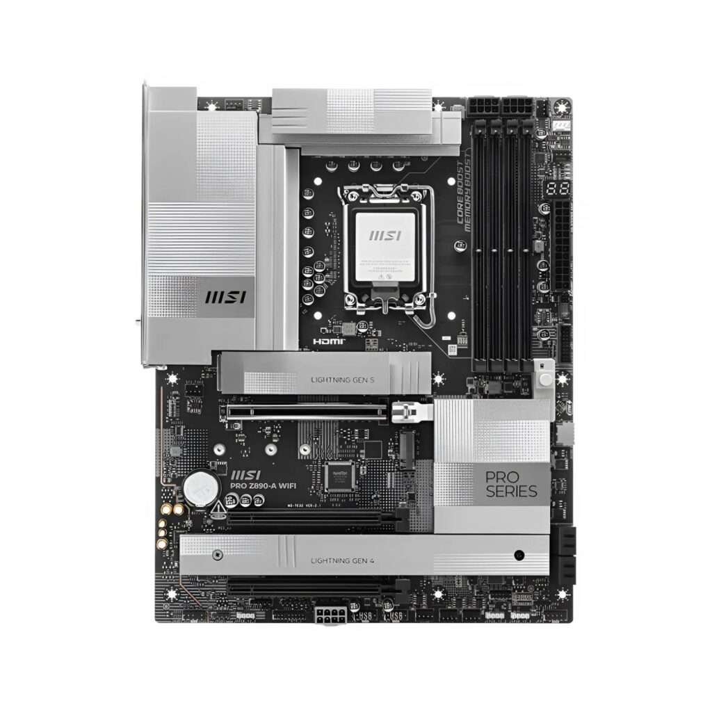 MSI PRO Z890-A WiFi Motherboard – Cutting-Edge Performance with Wi-Fi 7 and DDR5 4
