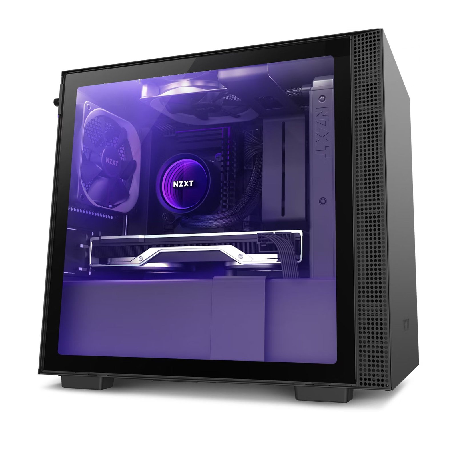 NZXT H210 Mini ITX Cases – Compact Power with Style BLACK 1