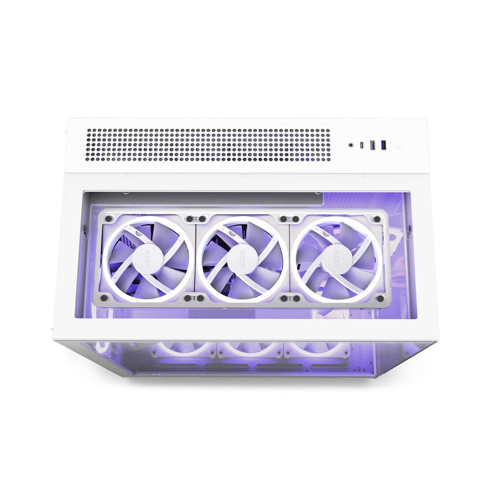 NZXT H9 Elite ATX Mid-Tower Case – Showcase Your Build with Style and Performance WHITE 2