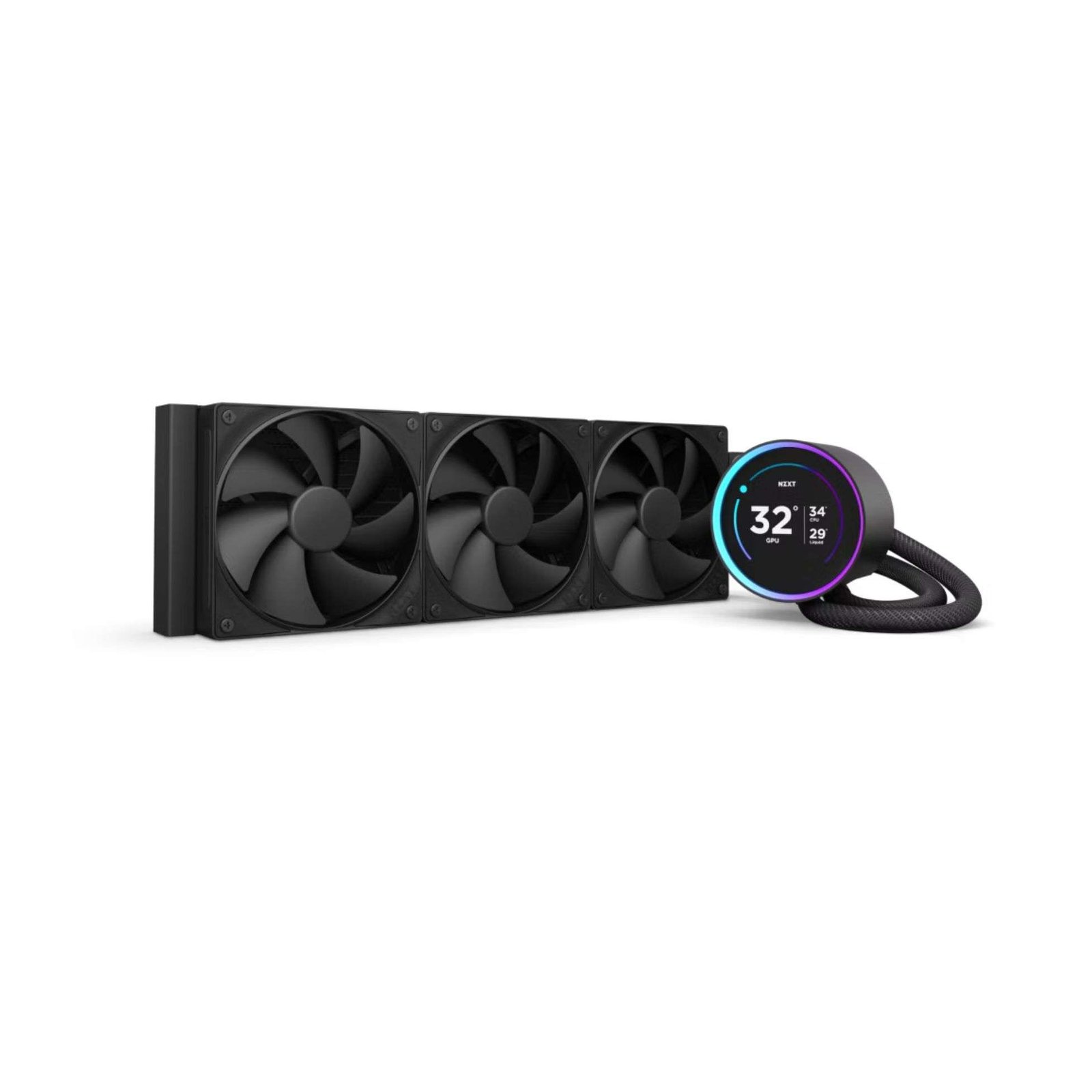 NZXT Kraken Elite 360mm AIO Liquid CPU Cooler 1