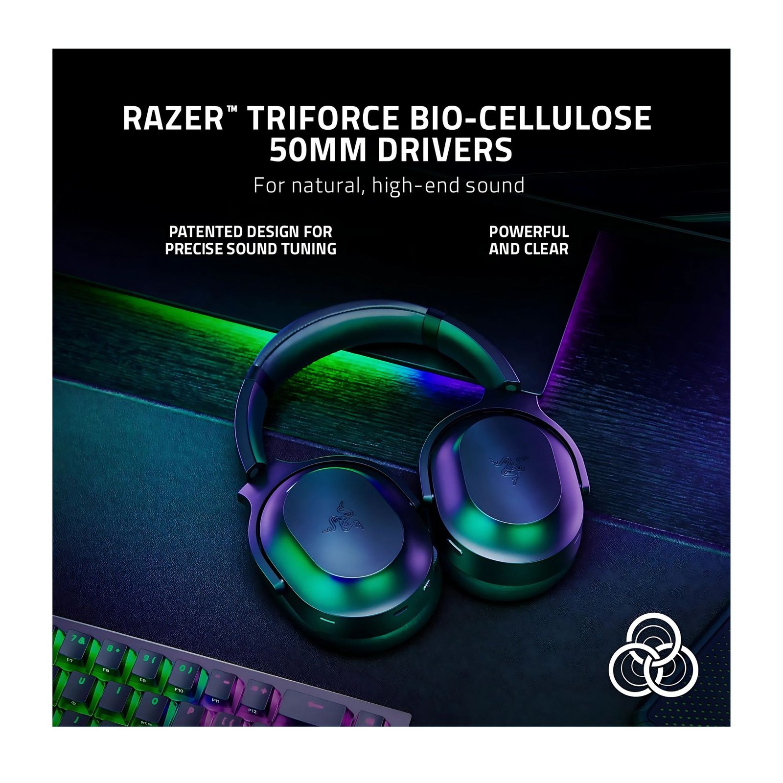 Razer Barracuda Pro Wireless Bluetooth Gaming Headset – High-Fidelity Audio with Hybrid Active Noise Cancellation 2