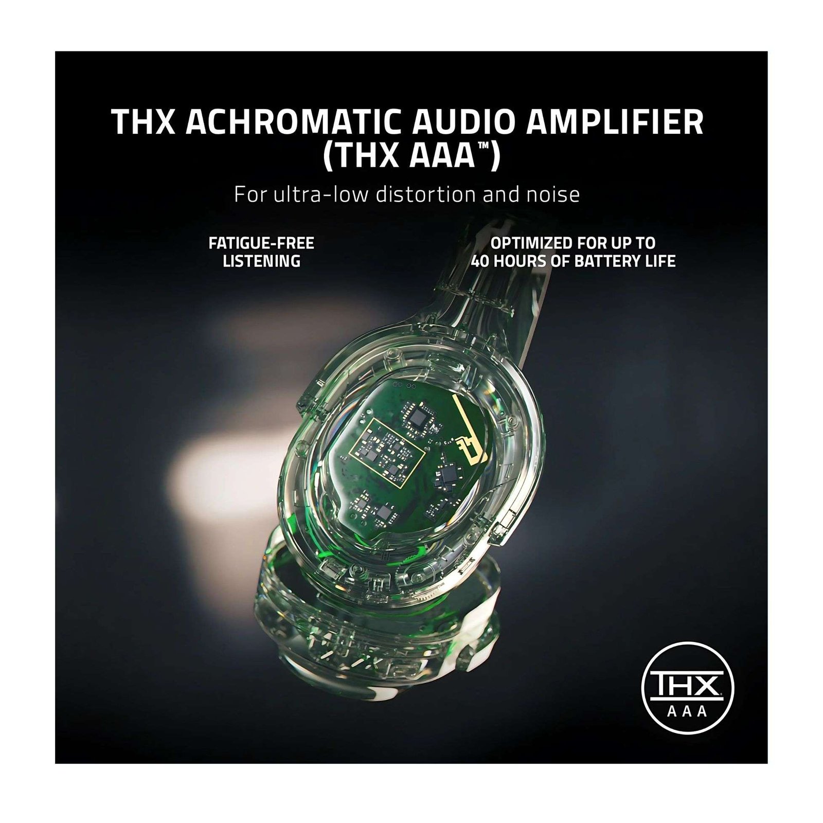 Razer Barracuda Pro Wireless Bluetooth Gaming Headset – High-Fidelity Audio with Hybrid Active Noise Cancellation 3