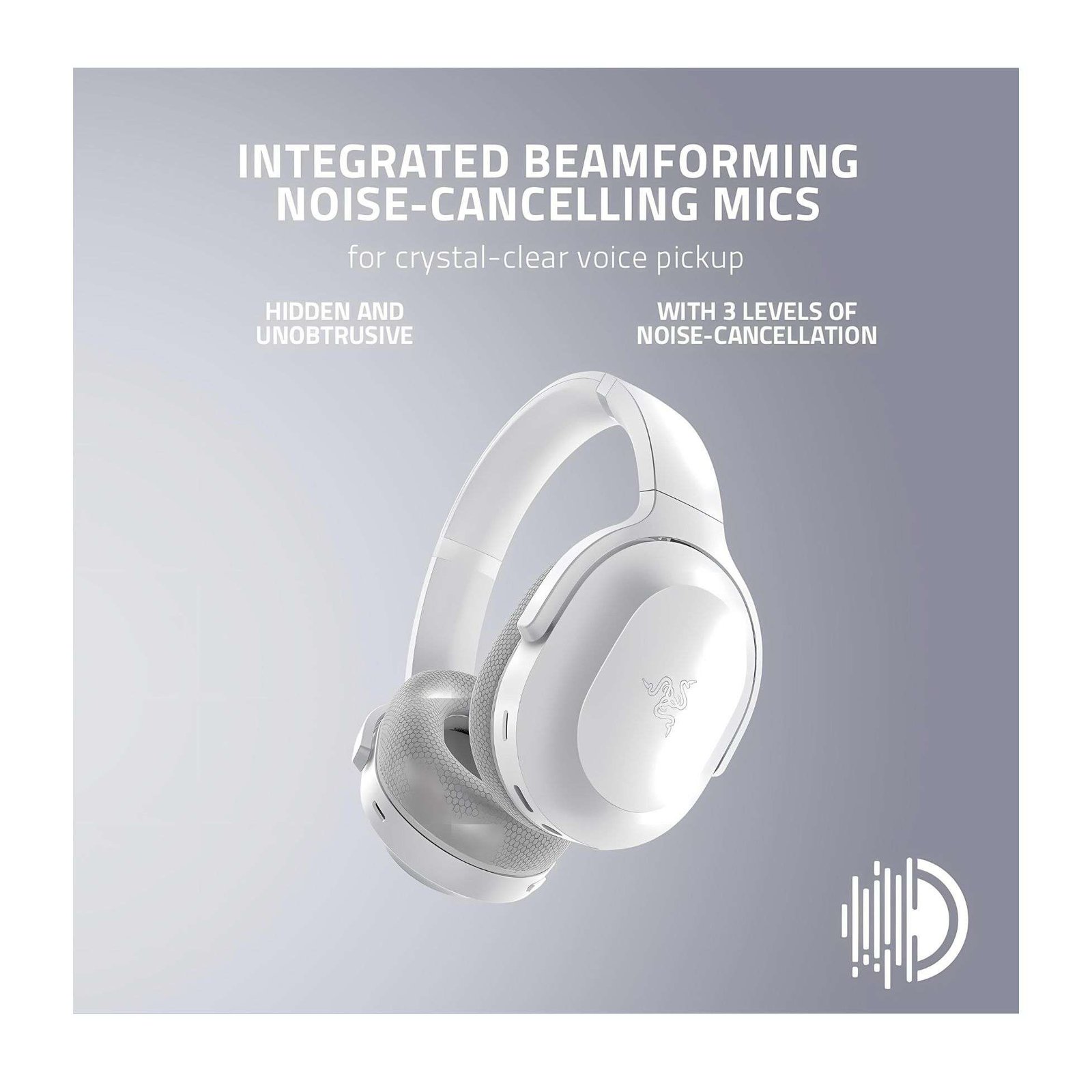 Razer Barracuda X Wireless Gaming Headset – Mercury White, Multi-Platform and Lightweight Design 3