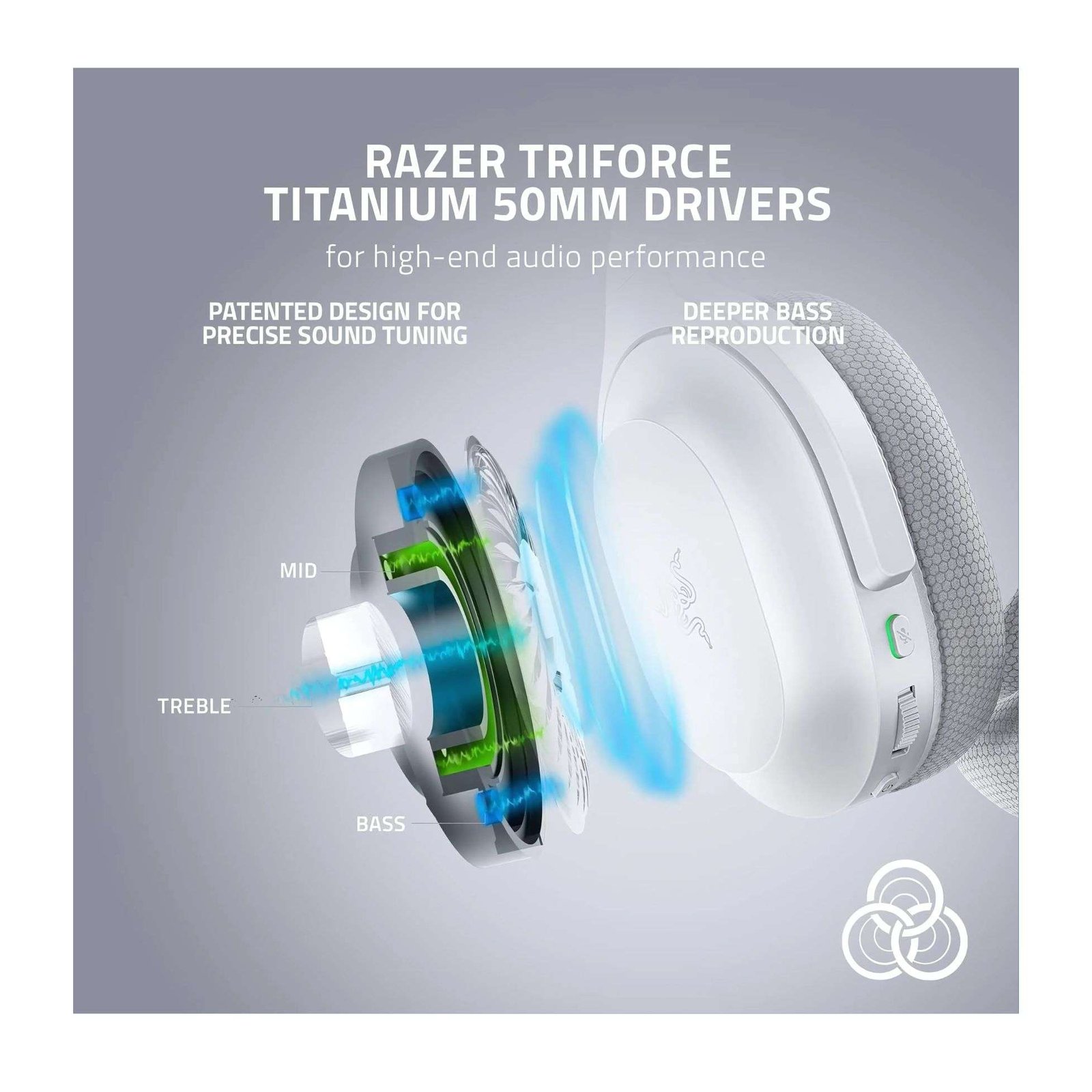 Razer Barracuda X Wireless Gaming Headset – Mercury White, Multi-Platform and Lightweight Design 4