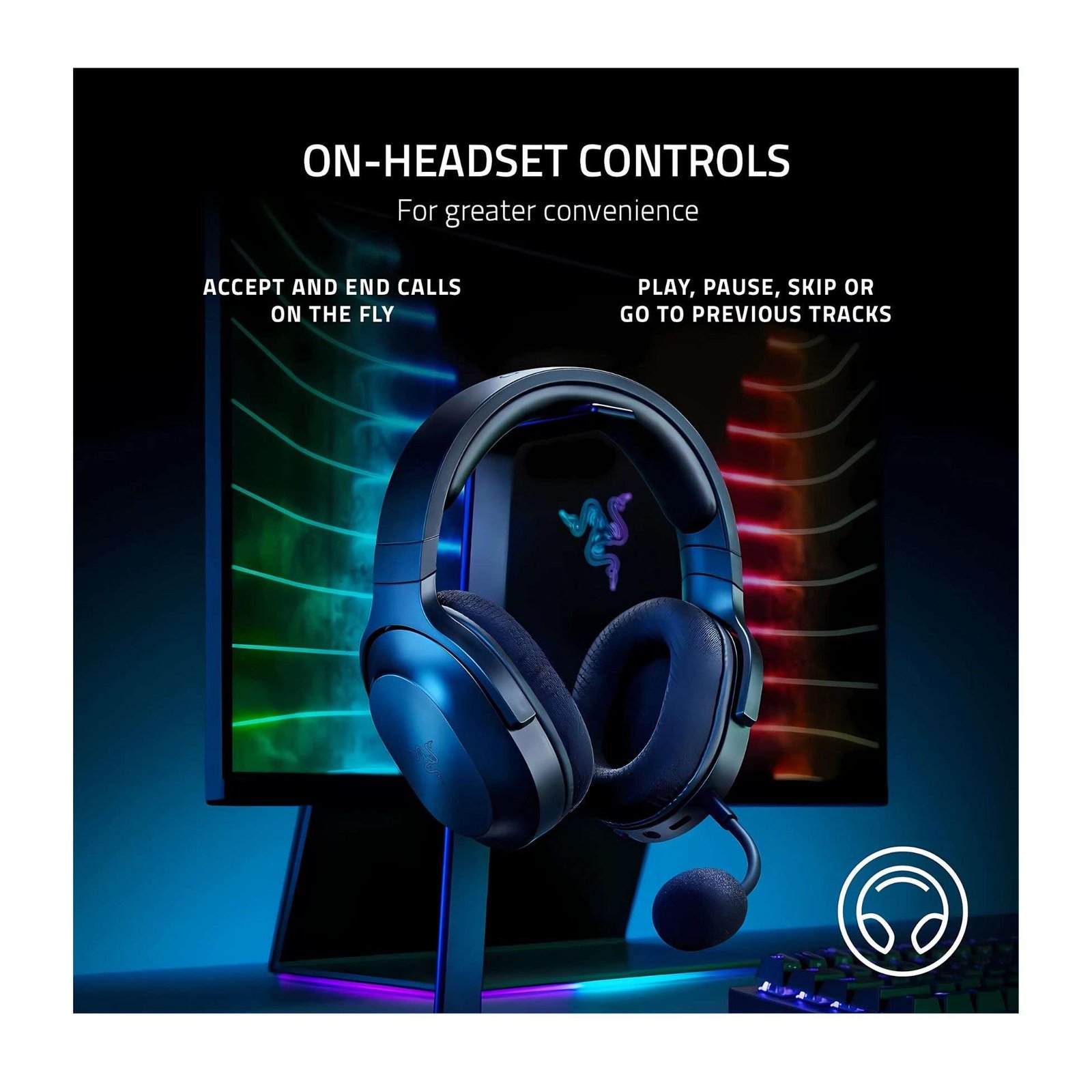 Razer Barracuda X Wireless Gaming Headset – Multi-Platform, Lightweight, and Immersive Audio 3