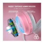 Razer Barracuda X Wireless Gaming Headset – Quartz Pink, Multi-Platform Compatibility with Lightweight Comfort 3