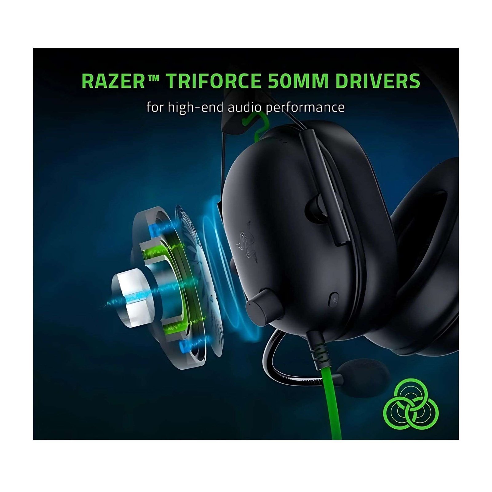 Razer BlackShark V2 X Gaming Headset – Lightweight, Immersive Sound with THX Spatial Audio 2