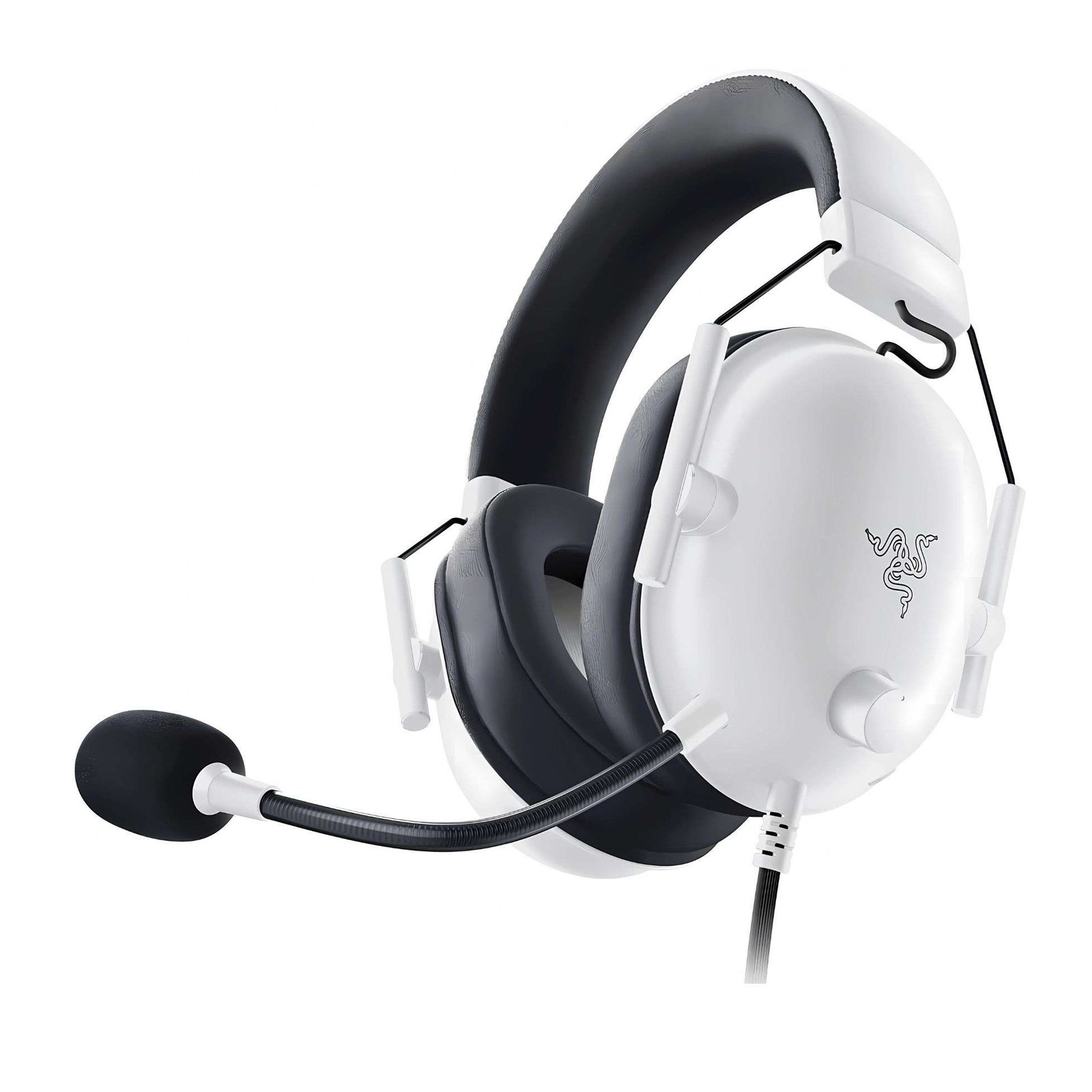 Razer BlackShark V2 X White Gaming Headset – Lightweight Comfort with THX Spatial Audio 4