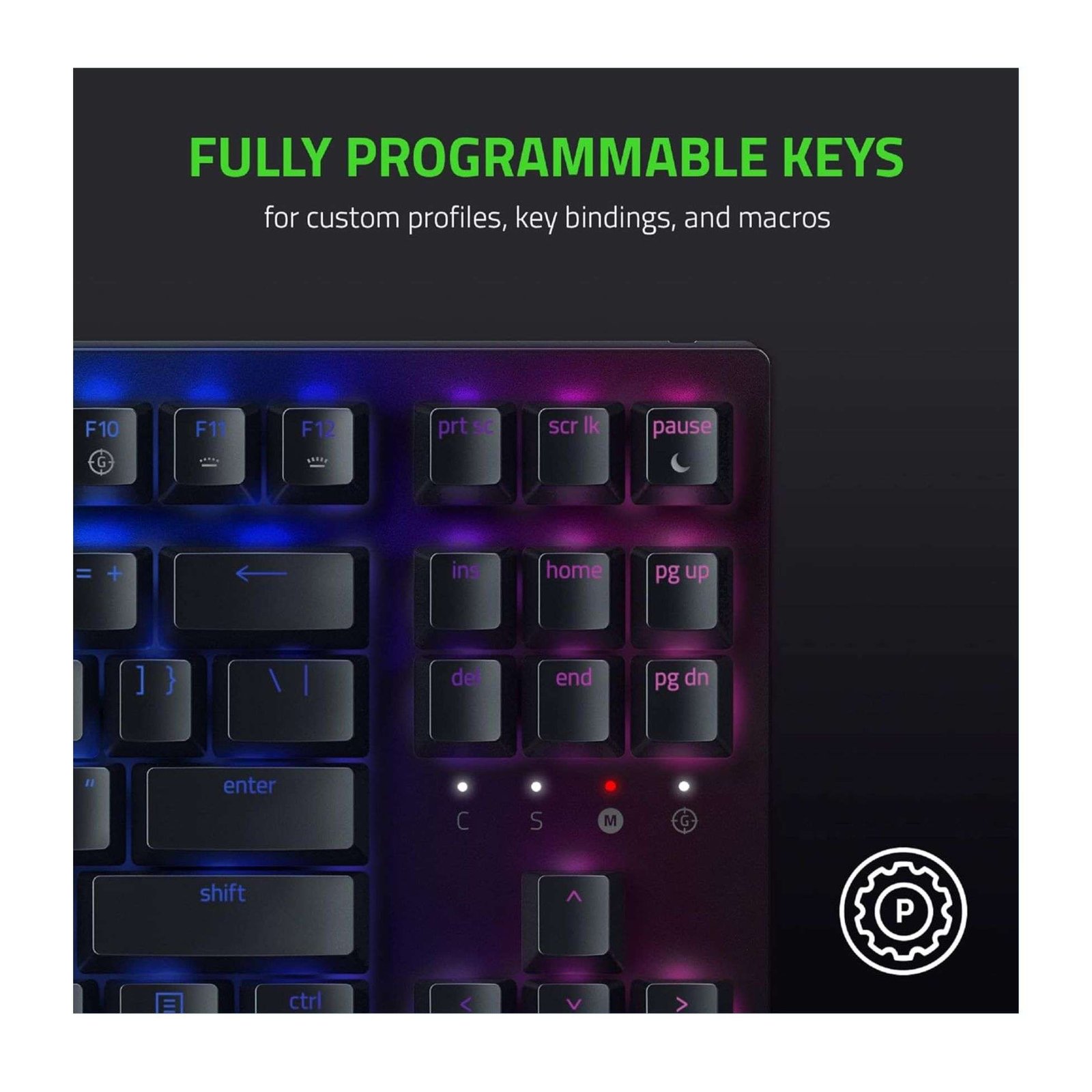 Razer BlackWidow V3 Tenkeyless Mechanical Gaming Keyboard 3